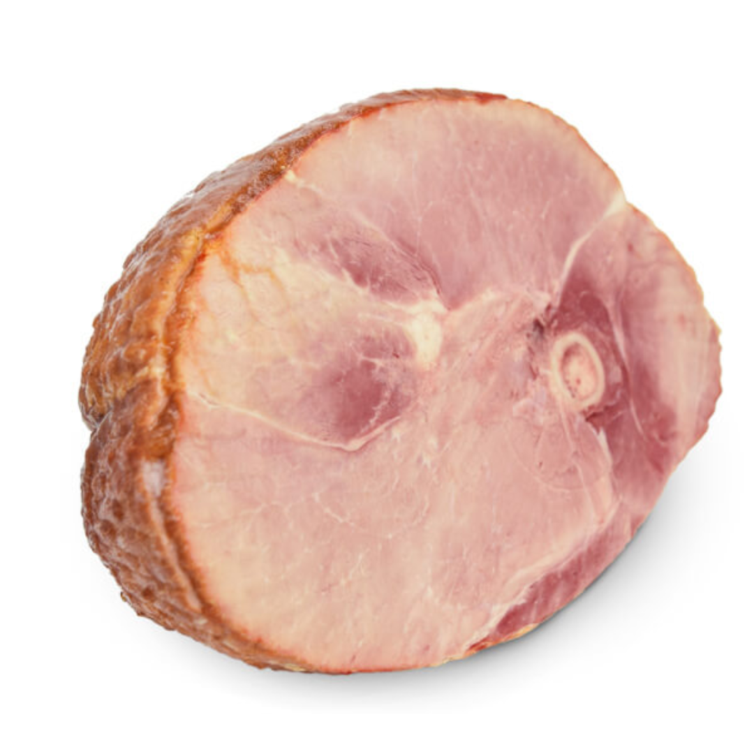 Spiral Sliced City Ham, <P><i><U>Perishable</i></u><p> 7-9 Lbs., (Half Ham)